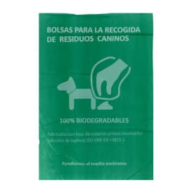 Bolsas biodegradables para caca de perro 【Envío GRATIS】