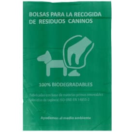 Bolsas biodegradables para caca de perro para recoger las heces de tu  mascota - Monouso Blog