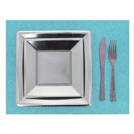 Mantel Individual de Papel 30x40cm Turquesa 40g (1.000 Uds)
