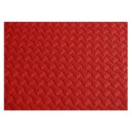 Mantel de Papel Cortado 1,2x1,2 Metro Rojo 40g (300 Uds)