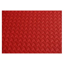 Mantel de Papel Cortado 1,2x1,2 Metro Rojo 40g (300 Uds)