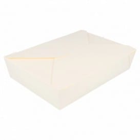 Caja Carton Americana Blanca 197x140x46mm 1470ml (200 Uds)