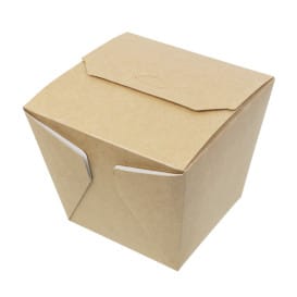 Caja de Comida para Llevar Wok Kraft 7120ml (240 Uds)