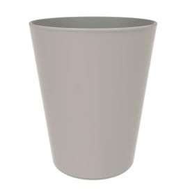 Vaso Reutilizable Durable PP Mineral Gris 330ml (72 Uds)