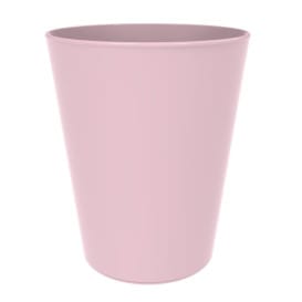 Vaso Reutilizable Durable PP Mineral Rosa 330ml (6 Uds)