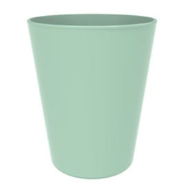 Vaso Reutilizable Durable PP Mineral Verde 330ml (72 Uds)