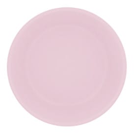 Plato Reutilizable Durable PP Mineral Rosa Ø18cm (6 Uds)
