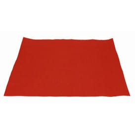 Mantel Individual de Papel Rojo 30x40cm 40g/m² (1.000 Uds)