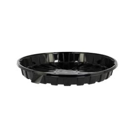 Envase para Tarta APET Negro Ø28,5cm (10 Uds)