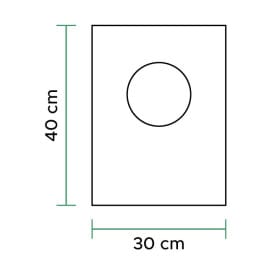 Bolsa Mercado Block 100% Biodegradable 30x40cm (2.000 Uds)