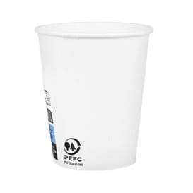 Vaso Cartón 6 Oz/180ml Blanco Ø7,0cm (3000 Uds)