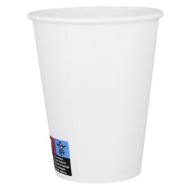 Vaso Cartón ECO 14 Oz/420ml Blanco Ø9cm (1.000 Uds)