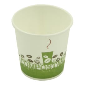 Vaso de Cartón y PLA 4 Oz/100ml (50 Uds)