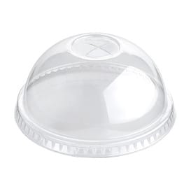 Tapa Cúpula con Cruz PET Cristal Ø9,4cm (100 Uds)