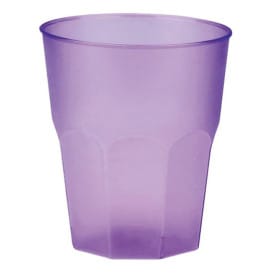 Vaso de Plastico "Frost" Lila PP 270ml (20 Uds)