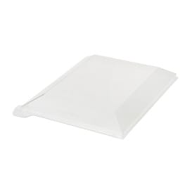 Tapa de Plástico PET Transparente de 13x13cm (25 Uds)