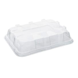 Tapa de Plastico Transp. para Bandeja de 350x240mm (25 Uds)