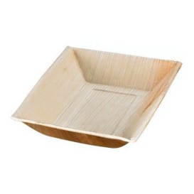 Bandeja Rectangular Hoja de Palma 17,7x12x3cm (25 Uds)