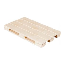 Bandeja Mini Palé de Madera 30x20x2cm (20 Uds)