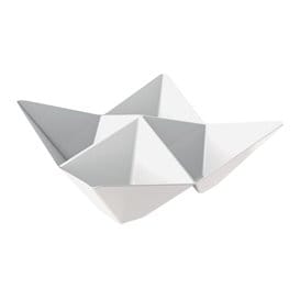 Bol Degustación Origami PS Blanco 103x103mm (500 Uds)