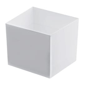 Bol Degustacion Cube Blanco 60 ml (15 Uds)