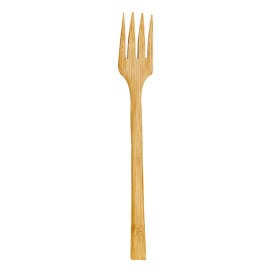 Tenedor de Bambu 16cm (50 Uds)