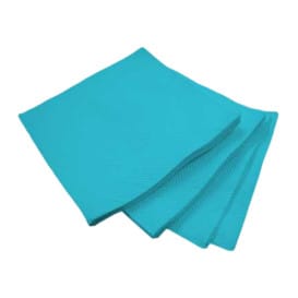 Servilleta de Papel Micropunto 20x20cm 2C Turquesa (100 Uds)