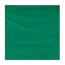 Servilleta de Papel Cenefa 25x25cm 2C Verde (3400 Uds)