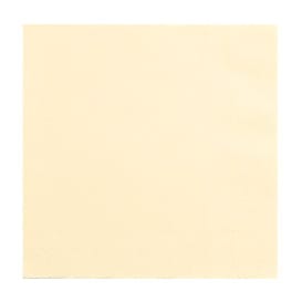 Servilleta Papel Crema 2C Punta-Punta 33x33cm (50 Uds)