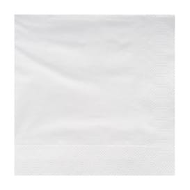 Servilleta Papel Cenefa Blanca 40x40cm 3C (50 Uds)