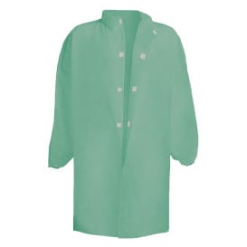 Bata Industrial TST PP Con Velcro Sin Bolsillo Verde XL 35gr (1 Ud)