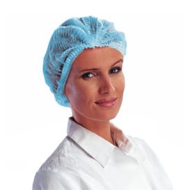 Gorros de Polipropileno Acordeón Azul 2 gomas Ø53cm (1.000 Uds)