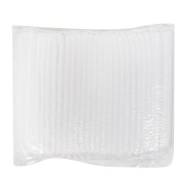 Gorros de Polipropileno Acordeón Blanco 2 gomas Ø53cm (1.000 Uds)