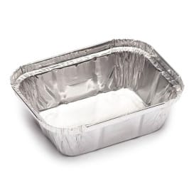 Bandeja Aluminio 250ml 128x100x32mm (2000 Uds)