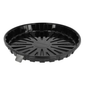 Envase para Tarta APET Negro Ø20cm (210 Uds)