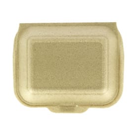 Envase MenuBox XPP Beige 18,5x15,5x7cm (125 Uds)