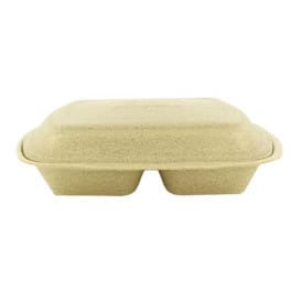 Envase MenuBox XPP 2C Beige 24x20,5x7cm (50 Uds)