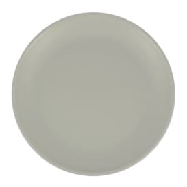 Plato Reutilizable Durable PP Mineral Gris Ø23,5cm (6 Uds)