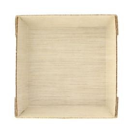 Mini Plato de Madera Cuadrado 6x6x1,5cm (20 Uds)