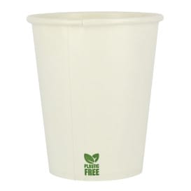 Vaso Cartón Plastic Free 7 Oz/210ml Blanco Ø7cm (1.000 Uds)