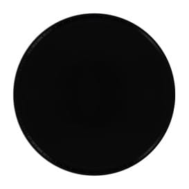 Plato Pizza de Carton Laminado PET Negro 300 mm (100 Uds)