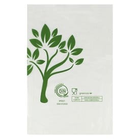 Bolsa Mercado Home Compost “Be Eco!” 16x24cm (5.000 Uds)