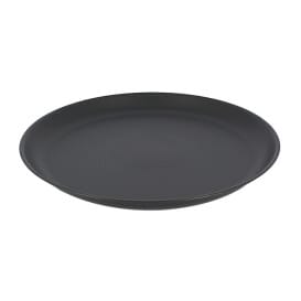 Plato Reutilizable Durable PP Mineral Antracita Ø27,5cm (54 Uds)