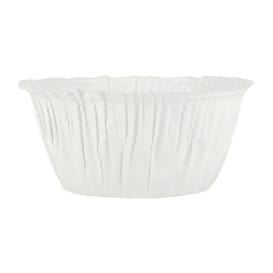 Cápsulas para Cupcakes 4,9x3,8x7,5cm Blanca (1800 Uds)