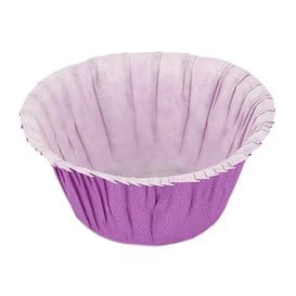Cápsulas para Cupcakes 4,9x3,8x7,5cm Violeta (500 Uds)