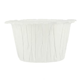 Cápsulas para Cupcakes 4,7x3,8x6cm  Blanca (3.300 Uds)