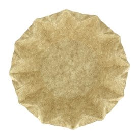 Plato Hondo de Cartón Kraft "Flower" Ø16cm 245g/m² (800 Uds)