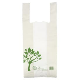 Bolsa Camiseta Home Compost “Be Eco!” 35x50cm (1.000 Uds)