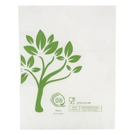 Bolsa Mercado Home Compost “Be Eco!” 23x30,5cm (100 Uds)