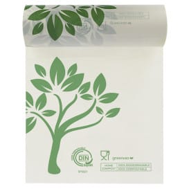 Rollo de Bolsas Home Compost “Be Eco!” 25x37cm (500 Uds)